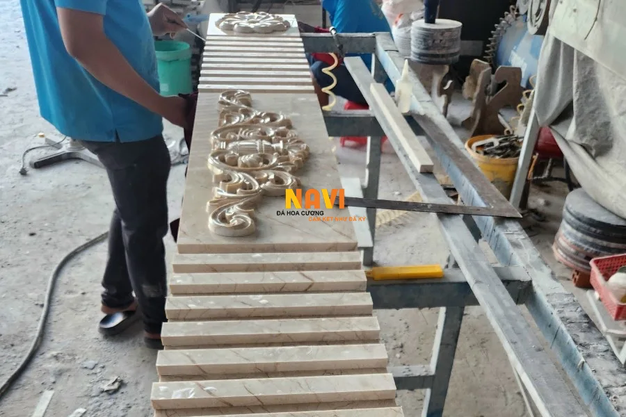 Xưởng chuyên phào chỉ đá hoa cương đẹp tinh tế tại phường Kiến Tường tỉnh tây ninh